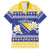 Personalized Bosnia and Herzegovina Christmas Family Matching Summer Maxi Dress and Hawaiian Shirt Coat Of Arms Srecan Bozic - Wonder Print Shop