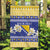 Personalized Bosnia and Herzegovina Christmas Garden Flag Coat Of Arms Srecan Bozic - Wonder Print Shop