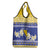 Personalized Bosnia and Herzegovina Christmas Grocery Bag Coat Of Arms Srecan Bozic - Wonder Print Shop