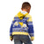 Personalized Bosnia and Herzegovina Christmas Kid Hoodie Coat Of Arms Srecan Bozic - Wonder Print Shop