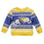 Personalized Bosnia and Herzegovina Christmas Kid Ugly Christmas Sweater Coat Of Arms Srecan Bozic - Wonder Print Shop