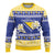 Personalized Bosnia and Herzegovina Christmas Ugly Christmas Sweater Coat Of Arms Srecan Bozic - Wonder Print Shop