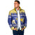 Personalized Bosnia and Herzegovina Christmas Padded Jacket Coat Of Arms Srecan Bozic - Wonder Print Shop