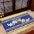 Personalized Bosnia and Herzegovina Christmas Rubber Doormat Coat Of Arms Srecan Bozic - Wonder Print Shop