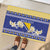 Personalized Bosnia and Herzegovina Christmas Rubber Doormat Coat Of Arms Srecan Bozic - Wonder Print Shop