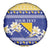 Personalized Bosnia and Herzegovina Christmas Spare Tire Cover Coat Of Arms Srecan Bozic - Wonder Print Shop