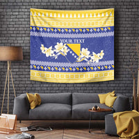 Personalized Bosnia and Herzegovina Christmas Tapestry Coat Of Arms Srecan Bozic - Wonder Print Shop