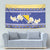 Personalized Bosnia and Herzegovina Christmas Tapestry Coat Of Arms Srecan Bozic - Wonder Print Shop