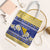 Personalized Bosnia and Herzegovina Christmas Tote Bag Coat Of Arms Srecan Bozic - Wonder Print Shop