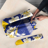Personalized Bosnia and Herzegovina Christmas Umbrella Coat Of Arms Srecan Bozic - Wonder Print Shop