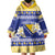 Personalized Bosnia and Herzegovina Christmas Wearable Blanket Hoodie Coat Of Arms Srecan Bozic - Wonder Print Shop