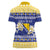Personalized Bosnia and Herzegovina Christmas Women Polo Shirt Coat Of Arms Srecan Bozic - Wonder Print Shop