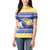 Personalized Bosnia and Herzegovina Christmas Women Polo Shirt Coat Of Arms Srecan Bozic - Wonder Print Shop