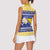 Personalized Bosnia and Herzegovina Christmas Women Sleeveless Polo Shirt Coat Of Arms Srecan Bozic - Wonder Print Shop