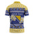Personalized Bosnia and Herzegovina Christmas Zipper Polo Shirt Coat Of Arms Srecan Bozic - Wonder Print Shop
