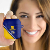 Custom Bosnia and Herzegovina Football AirPods Case Go Champion Sporty Style - Wonder Print Shop