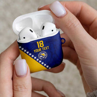 Custom Bosnia and Herzegovina Football AirPods Case Go Champion Sporty Style - Wonder Print Shop