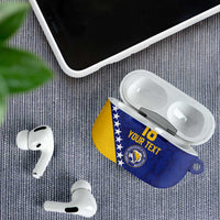 Custom Bosnia and Herzegovina Football AirPods Case Go Champion Sporty Style - Wonder Print Shop