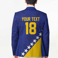Custom Bosnia and Herzegovina Football Blazer Go Champion Sporty Style - Wonder Print Shop