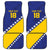 Custom Bosnia and Herzegovina Football Car Mats Go Champion Sporty Style - Wonder Print Shop