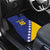 Custom Bosnia and Herzegovina Football Car Mats Go Champion Sporty Style - Wonder Print Shop