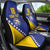 Custom Bosnia and Herzegovina Football Car Seat Cover Go Champion Sporty Style - Wonder Print Shop