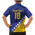 Custom Bosnia and Herzegovina Football Family Matching Mermaid Dress and Hawaiian Shirt Go Champion Sporty Style - Wonder Print Shop