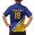 Custom Bosnia and Herzegovina Football Family Matching Off Shoulder Short Dress and Hawaiian Shirt Go Champion Sporty Style - Wonder Print Shop