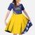 Custom Bosnia and Herzegovina Football Family Matching Summer Maxi Dress and Hawaiian Shirt Go Champion Sporty Style - Wonder Print Shop