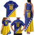 Custom Bosnia and Herzegovina Football Family Matching Tank Maxi Dress and Hawaiian Shirt Go Champion Sporty Style - Wonder Print Shop
