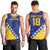 Custom Bosnia and Herzegovina Football Men Tank Top Go Champion Sporty Style - Wonder Print Shop