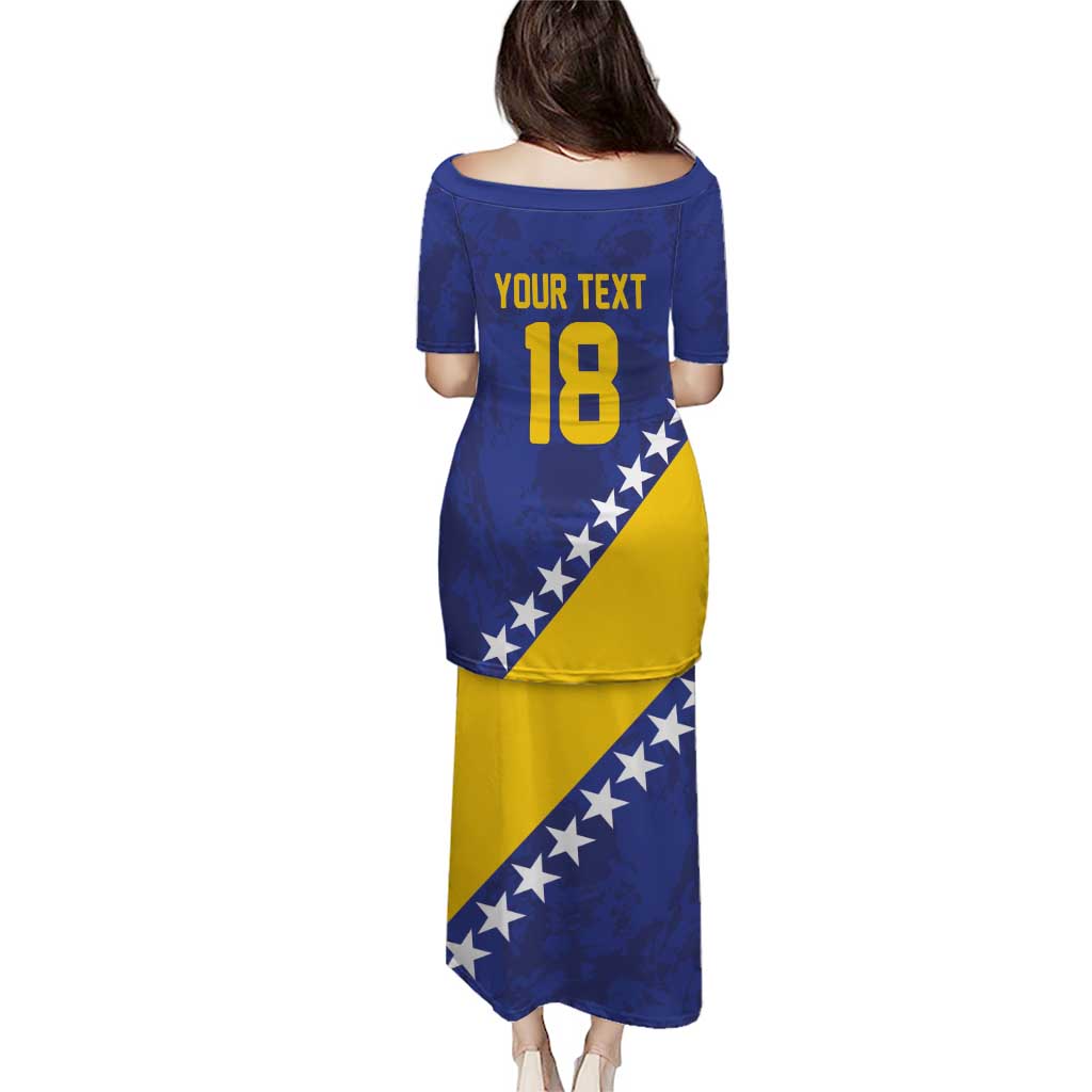 Custom Bosnia and Herzegovina Football Puletasi Go Champion Sporty Style - Wonder Print Shop