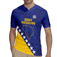 Custom Bosnia and Herzegovina Football Rugby Jersey Go Champion Sporty Style - Wonder Print Shop