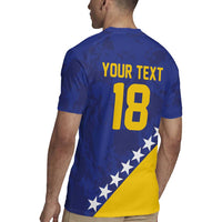 Custom Bosnia and Herzegovina Football Rugby Jersey Go Champion Sporty Style - Wonder Print Shop