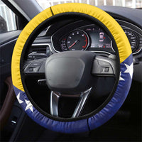 Bosnia and Herzegovina Football Steering Wheel Cover Go Champion Sporty Style - Wonder Print Shop