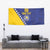 Custom Bosnia and Herzegovina Football Tapestry Go Champion Sporty Style - Wonder Print Shop