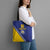 Custom Bosnia and Herzegovina Football Tote Bag Go Champion Sporty Style - Wonder Print Shop