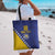 Custom Bosnia and Herzegovina Football Tote Bag Go Champion Sporty Style - Wonder Print Shop