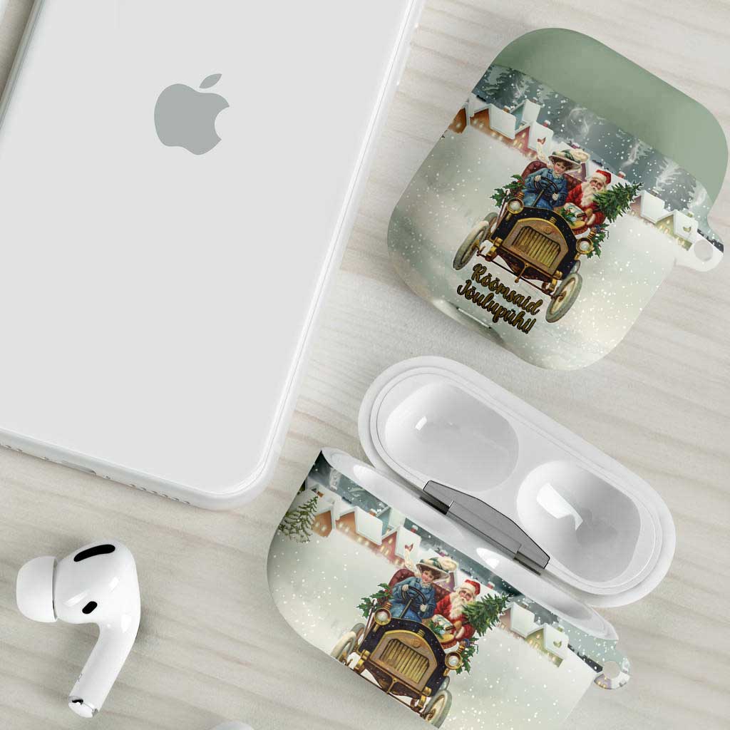 Estonia Christmas AirPods Case Roomsaid Joulupuhi - Wonder Print Shop
