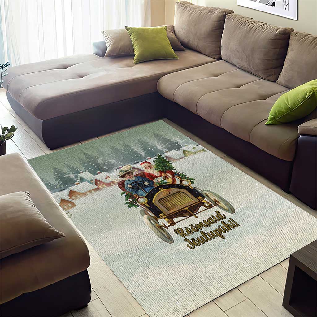 Estonia Christmas Area Rug Roomsaid Joulupuhi - Wonder Print Shop