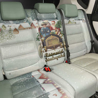 Estonia Christmas Back Car Seat Cover Roomsaid Joulupuhi - Wonder Print Shop