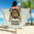 Estonia Christmas Beach Blanket Roomsaid Joulupuhi - Wonder Print Shop