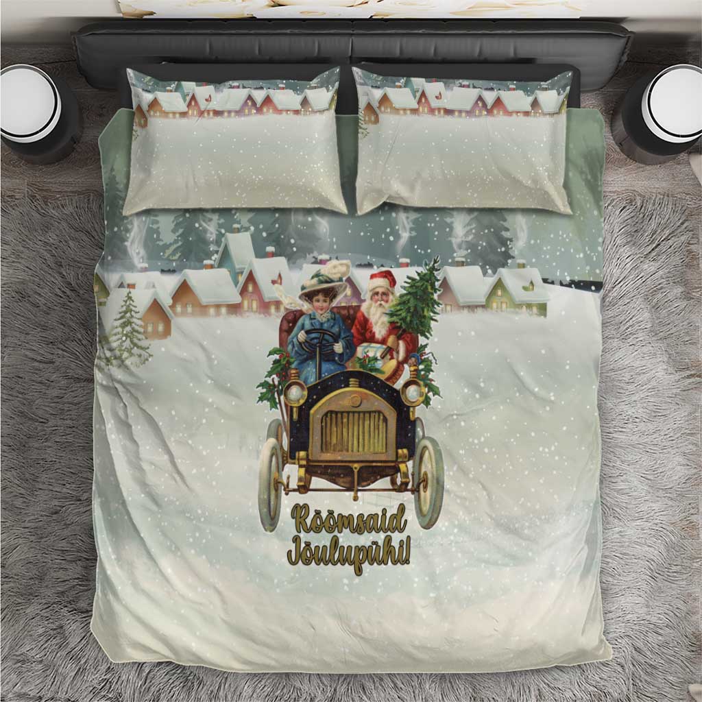 Estonia Christmas Bedding Set Roomsaid Joulupuhi - Wonder Print Shop