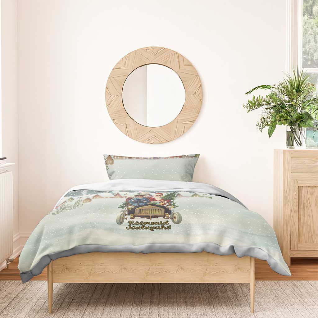 Estonia Christmas Bedding Set Roomsaid Joulupuhi - Wonder Print Shop