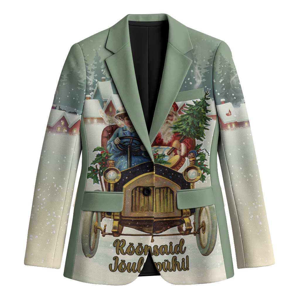 Estonia Christmas Blazer Roomsaid Joulupuhi - Wonder Print Shop