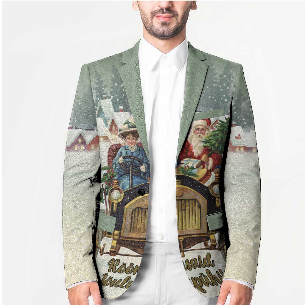 Estonia Christmas Blazer Roomsaid Joulupuhi - Wonder Print Shop