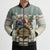 Estonia Christmas Bomber Puffer Jacket Roomsaid Joulupuhi - Wonder Print Shop