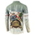 Estonia Christmas Button Sweatshirt Roomsaid Joulupuhi - Wonder Print Shop