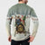 Estonia Christmas Button Sweatshirt Roomsaid Joulupuhi - Wonder Print Shop