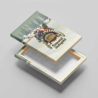 Estonia Christmas Canvas Wall Art Roomsaid Joulupuhi - Wonder Print Shop